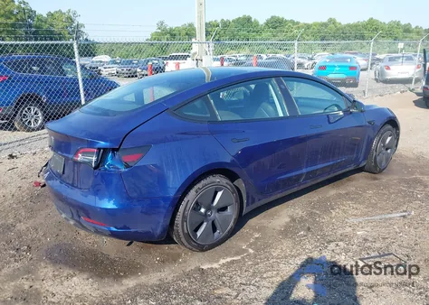 2022 Tesla Model 3 Rear-Wheel Drive из США, поврежденный, VIN 5YJ3E1EA4NF320761